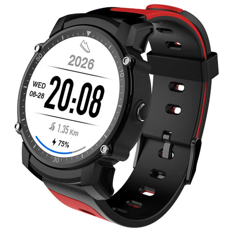 

New FS08 Smart Watch IP68 Waterproof GPS Sports Fitness Tracker Stopwatch Heart Rate Monitor Wristwatch Clock for Android IOS
