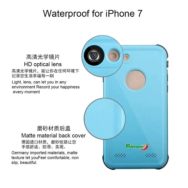 redpepper waterproof case for iphone 7 plus (11)