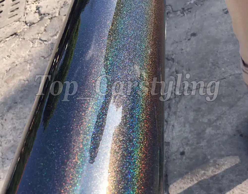 Psychedelic  3M GLOSS FLIP car wrap vinyl film car stickers (1)