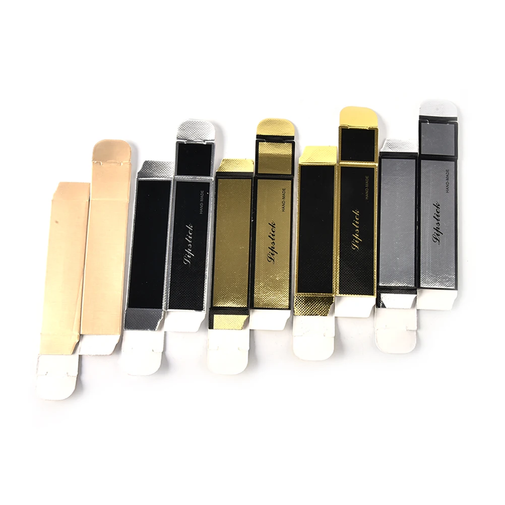 10pcs/lot New Empty Lipstick Packaging For DIY Lip Cosmetic Packaging