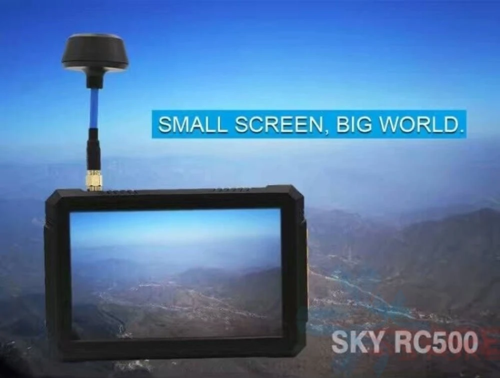 SKYZONE SKY-RC500 5,8G 40CH 5 дюймов 300CD FPV монитор для гоночного дрона