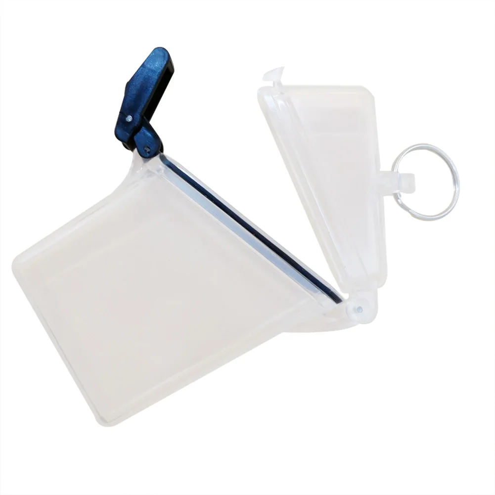 

new 2 Pcs Waterproof Card Box Sport Case Cover Holder Lightweight Clear for Outdoor Money FK88