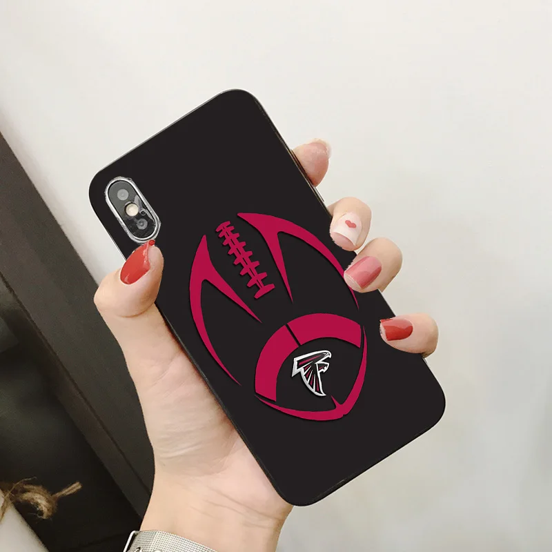 Yinuoda Atlanta Falcons чехол для телефона NFL Matt Ryan Iphone DIY рисунок мягкий TPU X XR XS MAX 7 8 plus 6 S 5s SE