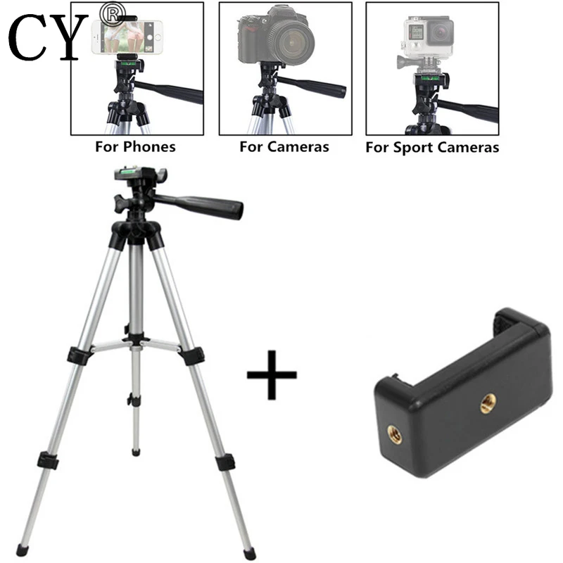 

Tripod For Phone Camera Tripod Stand + Holder For IPhone 6s 7Plus For IOS Android Phone Mini Tripod