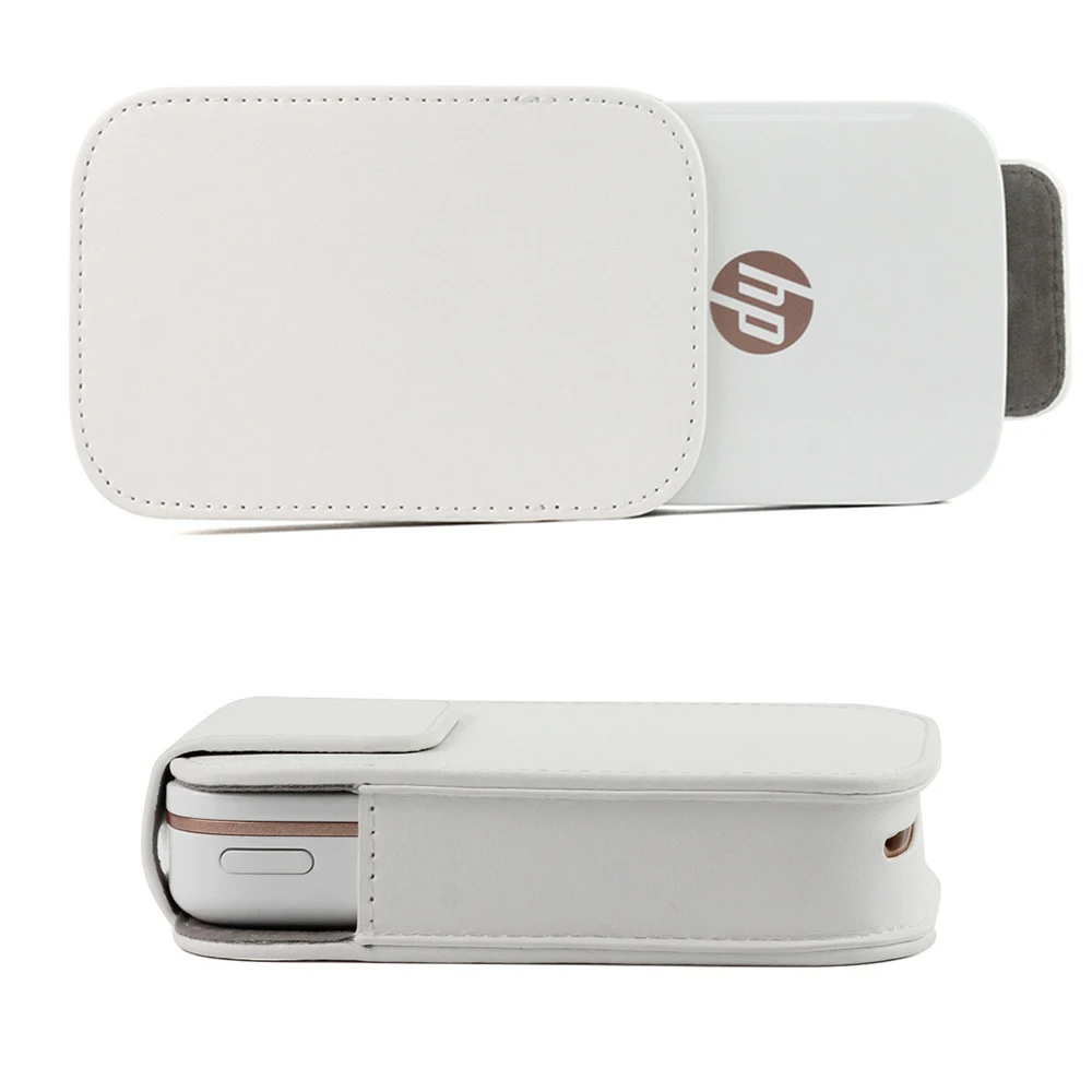 For Hp Sprocket Zink Photo Printer Protective Pu Leather Case Bag Caiul Carrying Case Cover Pouch White Color Leather Case Bag Case Bagcarrying Case Aliexpress