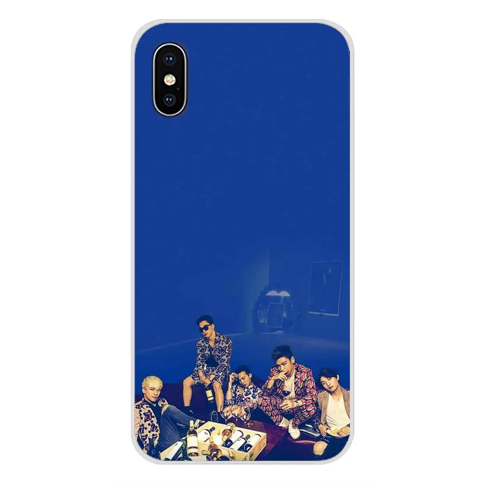 Для Samsung Galaxy J1 J2 J3 J4 J5 J6 J7 J8 Plus 2018 Prime 2015 2016 2017 мягкий чехол из ТПУ Bigbang T. O. P. Taeyang G Dragon