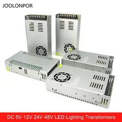 Dc 12 V 24 V 48 V 7.5A 10A 15A 20A 30A 40A Led преобразователь драйвера 350 W 360 W 400 W 480 W 500 W светодиодные трансформаторы для светодиодные ленты