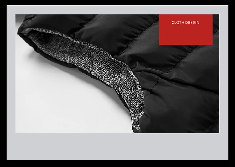 New 2018 sleeveless hoodie vest men winter Fashion warm black sleeveless jacket Slim Waistcoat for men Windbreaker coats 1806