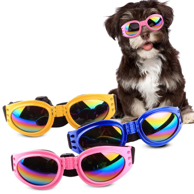 

New Attractive Pet Dog Sunglasses Eye Wear Protection Dress Up Multi-Color cat pet sunglasses pet accessorries Photos Props