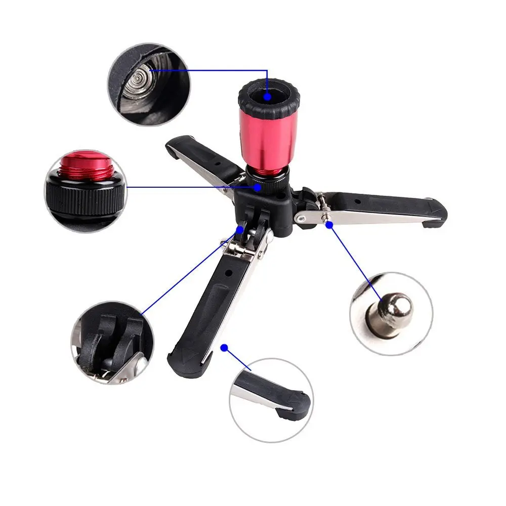 

Universal Three-Legged Supporting Stand Base for Benro 3/8" Monopod DSLR Camera