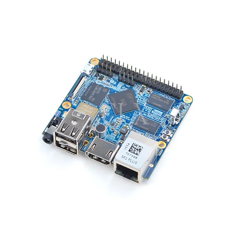 NanoPi M1 плюс Allwinner H3 Quad-core Cortex-A7 демо доска (1,2 GHz, 1 GB DDR3 Оперативная память 8 Гб памяти на носителе eMMC) + микро USB кабель + антенна