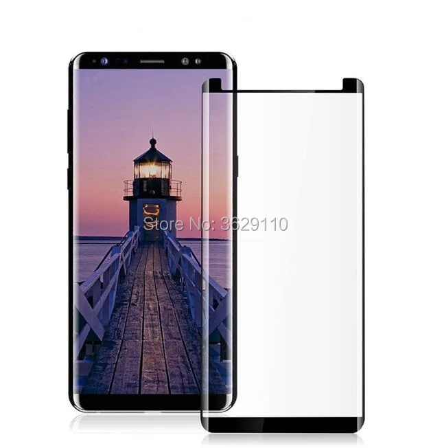 

Case Friendly 3D Curved Film Tempered Glass screen protector For Samsung Galaxy s9 s9 plus S8 S8 Plus S7 edge NOTE8 Screen Prote