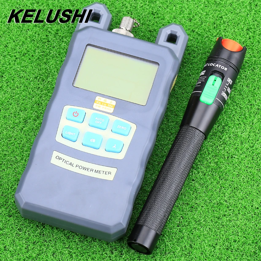 Оптоволоконный измеритель мощности KELUSHI-70 дБм ~ + 10 оптоволоконная мощность и 30