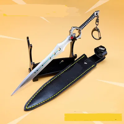 

Fortnight Battle Royale Toy Model sword of eternity Keychain Alloy Weapons Kids Toy Collection Decoration