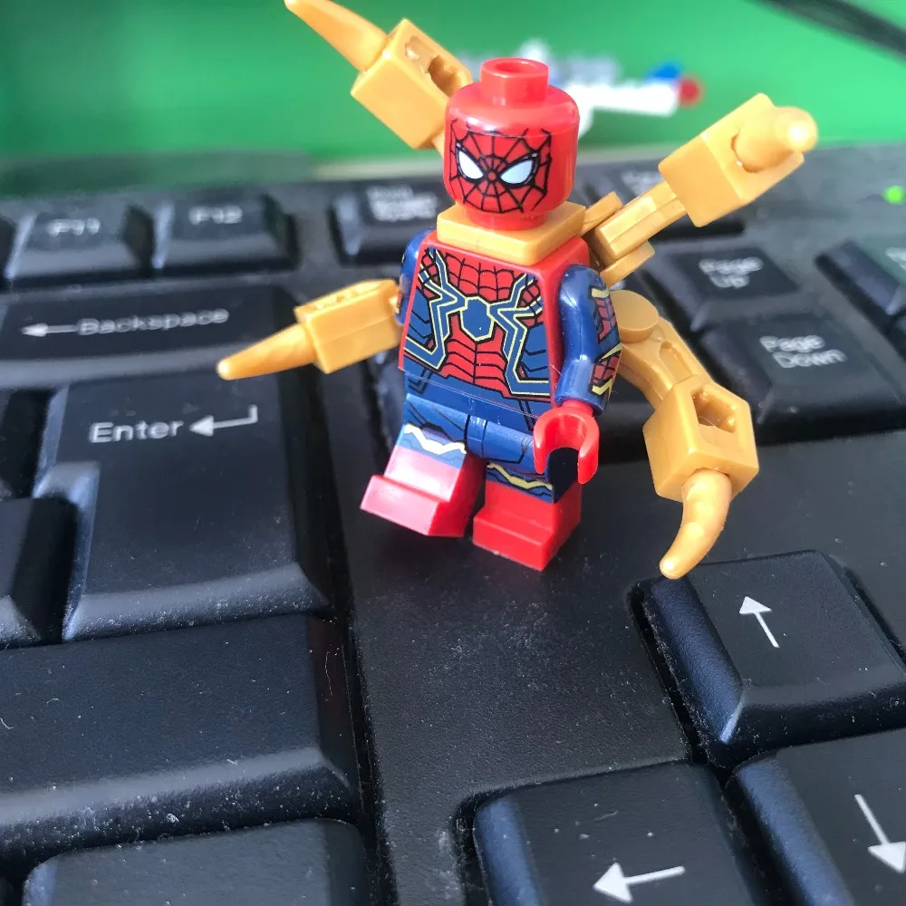 Legoings Супер герои Marvel Бесконечность войны танос стражи Галактики паук Железный