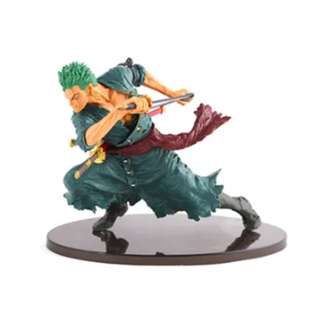 

20CM One Piece Roronoa Zoro Toy PVC Anime Figure Zoro Model Figures Doll Decoration Kids Gift Z95