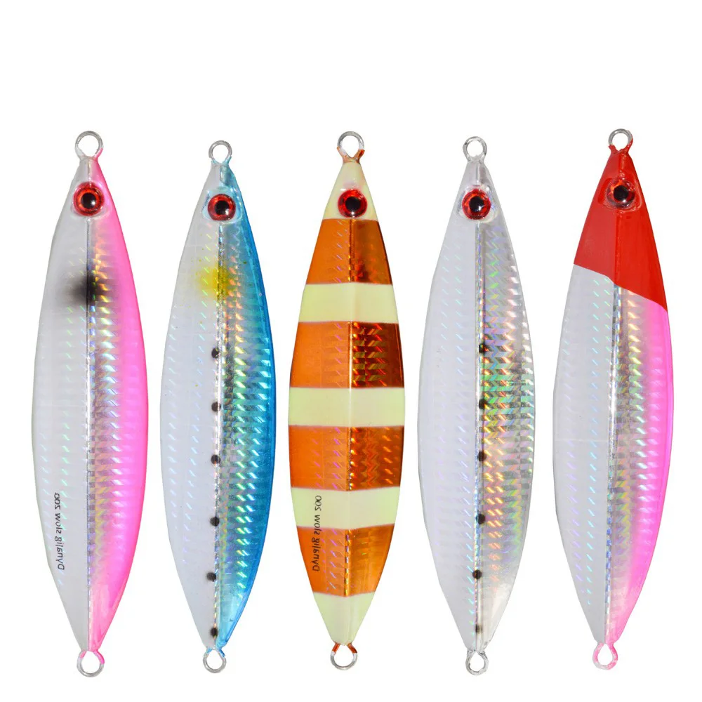 

1 Pcs Fishing Lure Metal Jigging Spoon Eyes Artificial Bait 30g/40g/60g/80g Boat Fishing Jig Spoon Lures Jig Bait Minnow Pesca