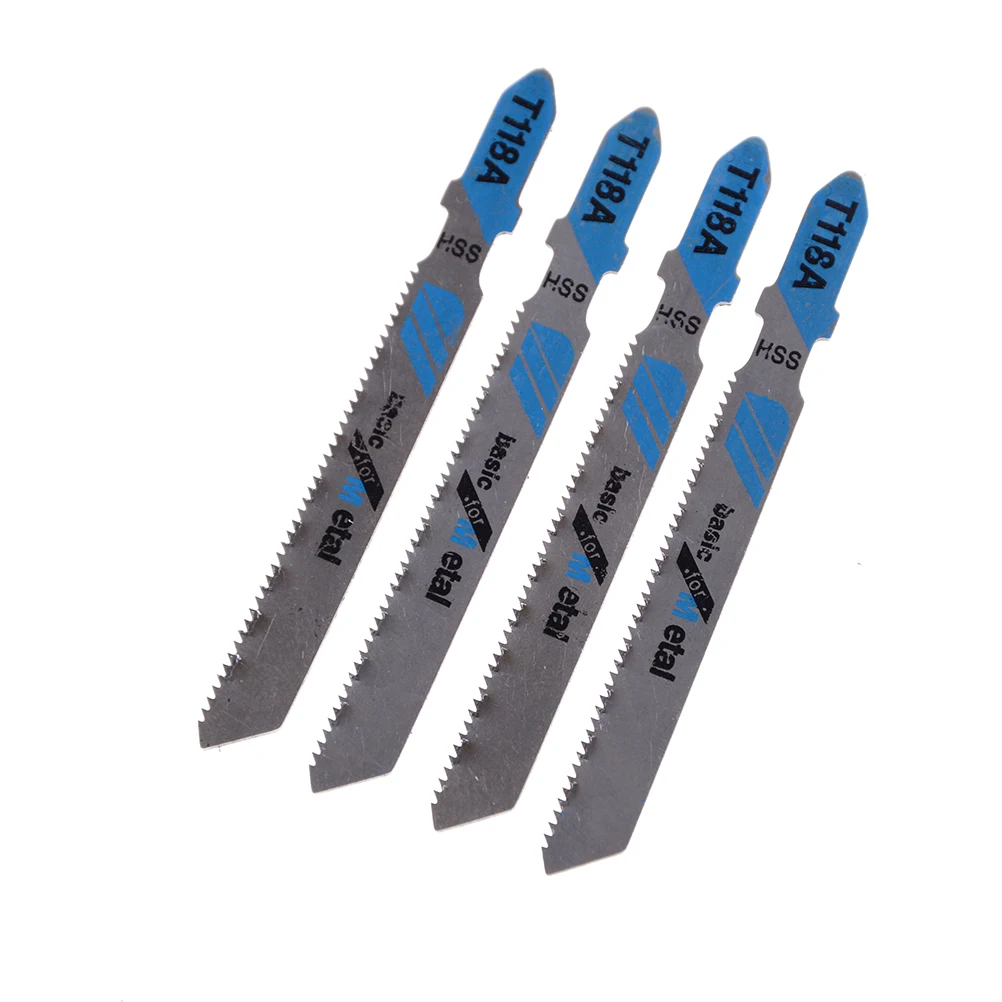 New 5Pcs Jig Saw Blades Wood Metal Fast Cutting Reciprocating Saw Blade