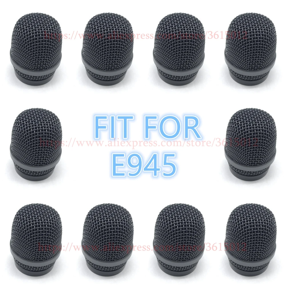 10PCS/lot Replacement Microphone HIGH quality Polised Silver Ball Head Mesh Grille Fit For E935 E945 | Электроника