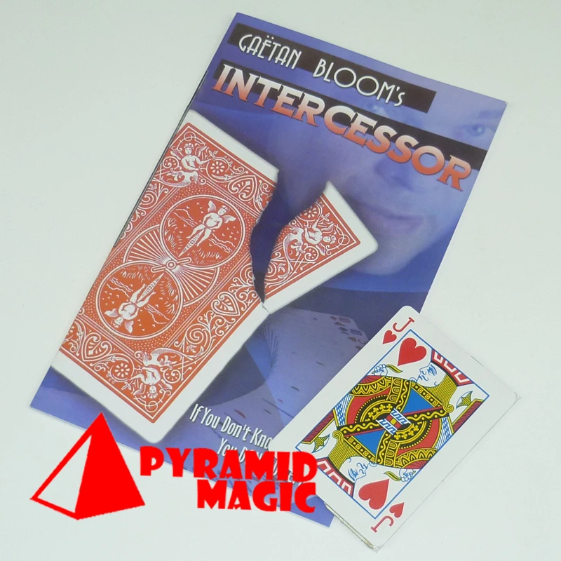 

Intercessor torn corner principle / close-up street card magic trick / wholesale / free shipping