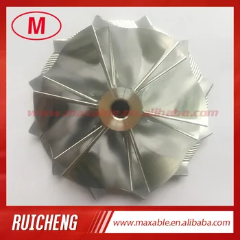 

TD04HL 20T Upgrade 50.00/61.01mm 6+6 blades turbocharger billet/milling/aluminum 2618 compressor wheel