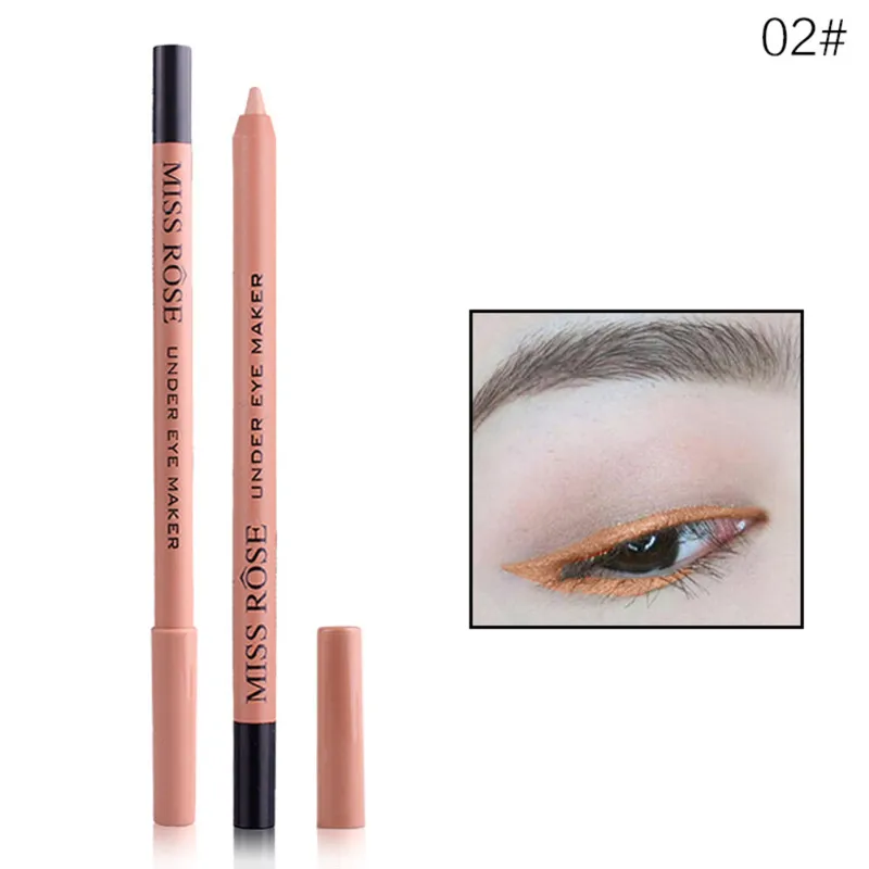 Beauty стойкий карандаш для глаз Miss Rose бренд Косметическая подводка для глаз карандаш лучший водостойкий консилер инструменты для макияжа