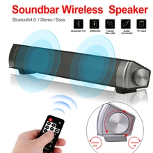 Bluetooth Column 10W Wireless Bluetooth Speaker Portable Super Bass Home Theater Soundbar TV Subwoofer Bluetooth Speaker bluetooth speaker tv soundbar 4 driver home theater stereo heavy bass tf card n s09 wall mounted speaker smart home soundbar new
