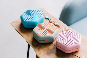 

ICL New Candy color windmill Bluetooth Speaker OTIC K2 pinwheel portable Wireless Music Player Valentine's Day gift for girl