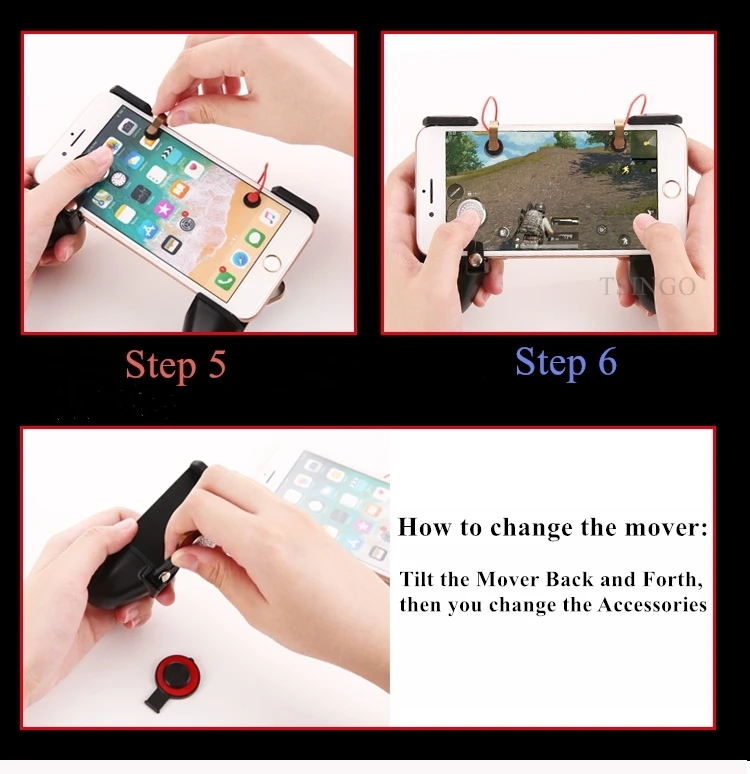 Mobile Contol Aim Key L1R1 Gaming Shooter Controller For Android iPhone PUBG Joystick Shooting Game For PUBG controller