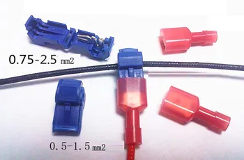 

Nondestructive head car with a points two free line clip + nylon terminal connector, 0.5 to 2.5 square meters