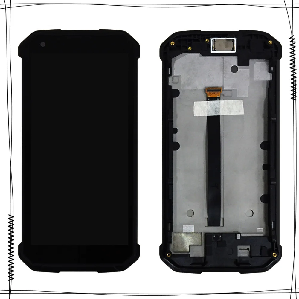 

100% Tested Display Lcd with Touch Screen Digitizer For Blackview BV9500 / BV9500 Pro Lcd With Frame Assembly Replacement Parts