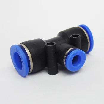 

Pneumatic Quick Connector Fitting T type 3 Way Reducing PEG6-4 PEG8-4 PEG8-6 PEG10-6 PEG10-8 PEG12-8 PEG12-10