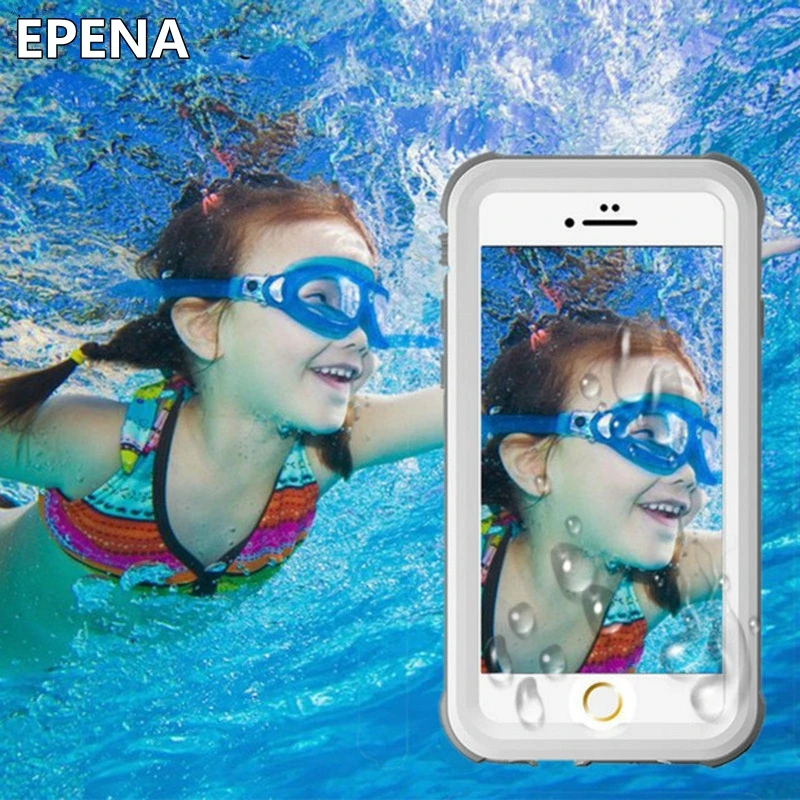 

Waterproof Phone Case For iPhone 8 7 Plus Fundas Life Dirt Proof Shockproof Cases for iPhone 6 6s Plus 5 5s SE Cover