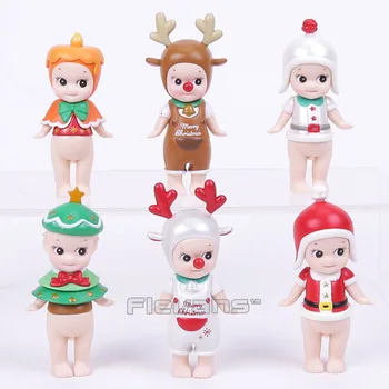 

Sonny Angel Mini PVC Figures Christmas Series 6pcs/set Action Figures Collectible Model Toys Dolls Kids Gifts Boxed