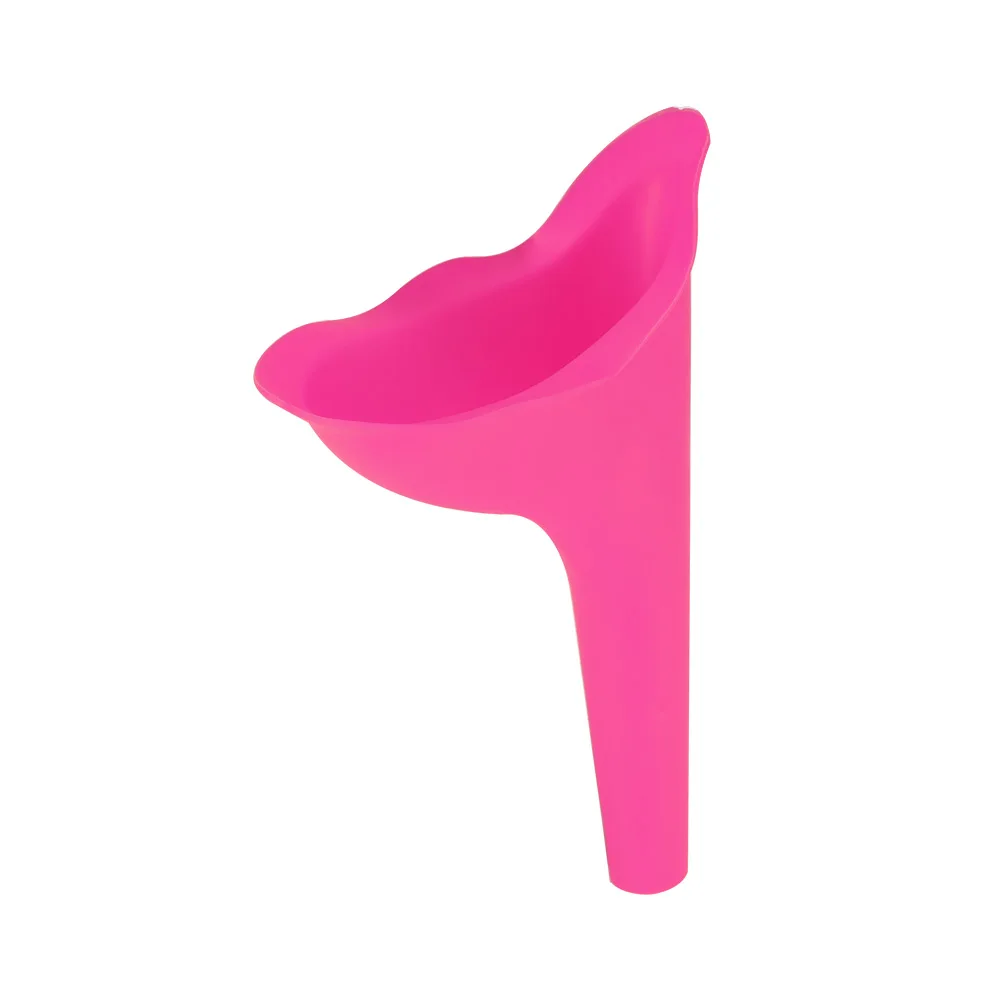 High Quality Portable Women Camping Urine Device Funnel Urinal Female Travel Urination Toilet Women Stand Up& Pee Soft - Цвет: as shown