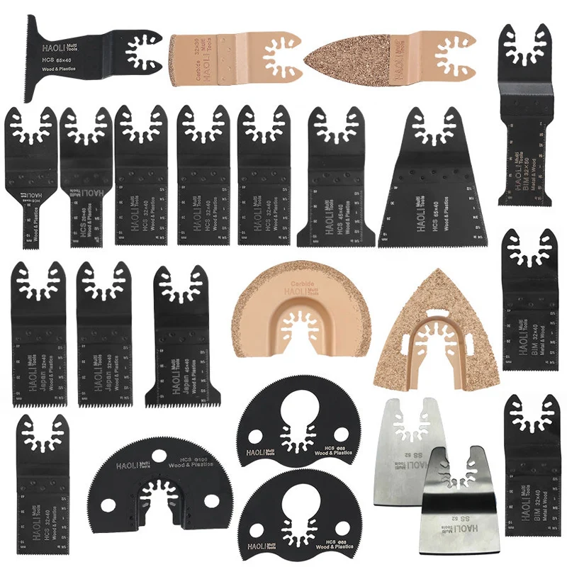 

24Pcs Set Quick Change Oscillating Multi Tool Blade For Black&Decker