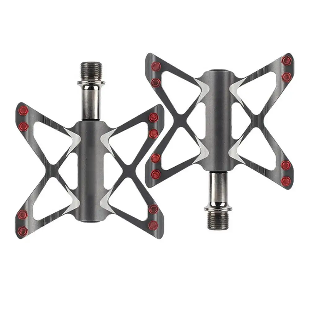 Ultra Light Titanium CNC Spindle Ti Axle MTB BMX Bike Cycling Platform Pedals