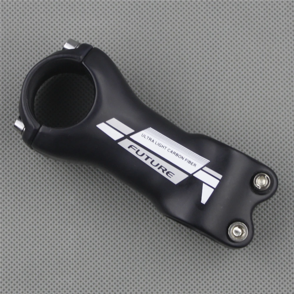 

Ultra-light scale-free diy carbon fiber full fiber road bike mountain bike bicycle stem riser goose carbon stem white