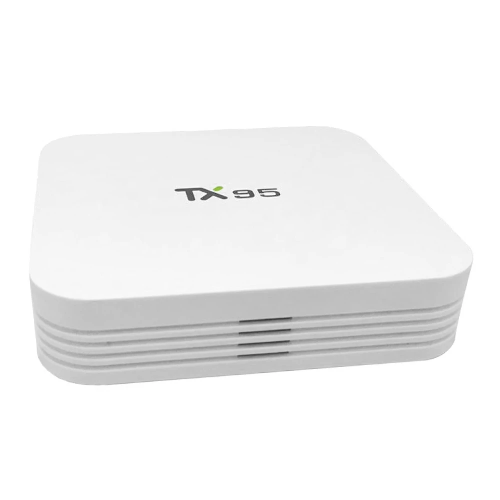 

TX95 TV Box Amlogic S905X Quad Core CPU Android 6.0 2.4GHz + 5.0GHz WiFi 4K Mini PC