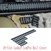 Element Airsoft 18-Slot лестница LowPro рельсовая крышка аксессуары для Пикатинни