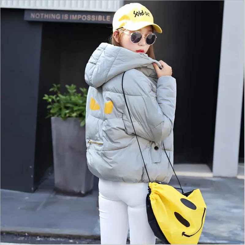 Europe Stood New Winter Jacket Women 2016 More Show Thin Big Yards Short Bread Down Cotton