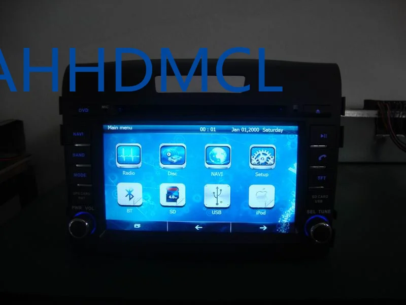 Excellent AHHDMCL Car Multimedia Player Stereo Radio Audio DVD GPS Navigation For CR-V 2012 2013 2014 2015 2016 2017 2