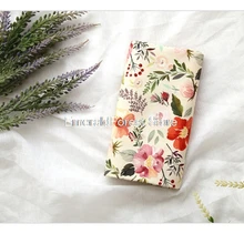 Высококачественная ткань с принтом в скандинавском стиле, однотонное Хлопковое платье своими руками, платье и кукольная ткань, чистый хлопок 90 см x 110 см