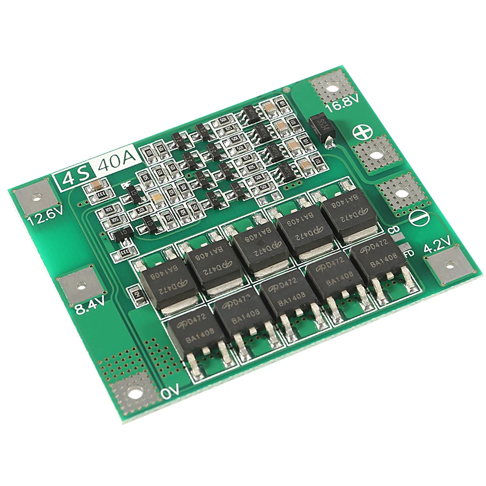 Защитная плата Aokin 4S 40A литий ионная батарея 18650 зарядное устройство pcb bms