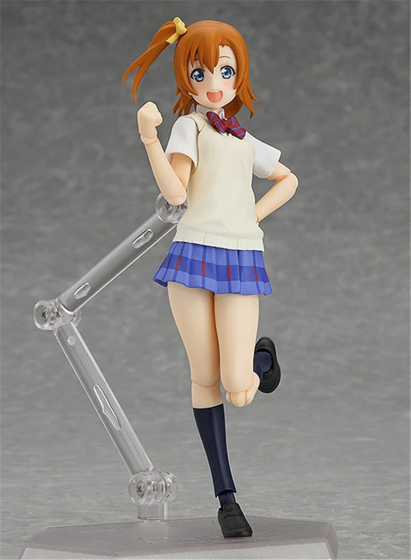 Милый аниме Love Live School Idol Project Kousaka Honoka Figma 253 ПВХ экшн фигурка Коллекционная модель