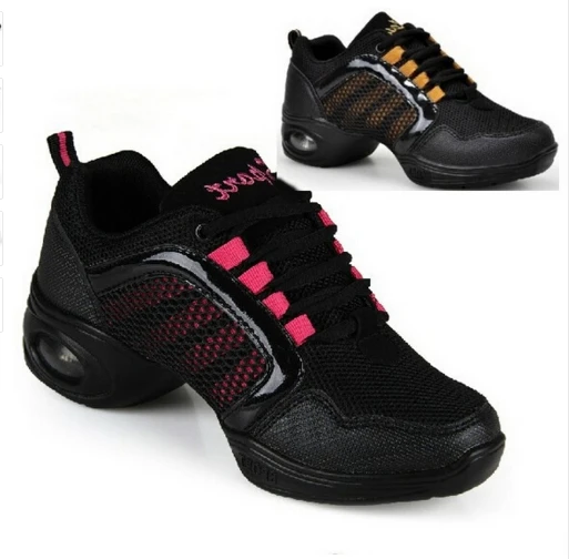 pink dance sneakers