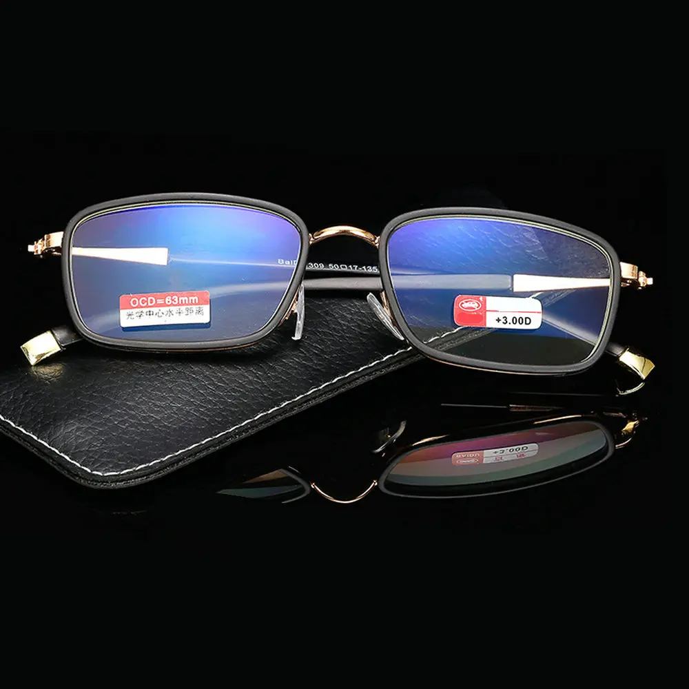 Aliexpress.com : Buy MINCL/Full Frame Reading Glasses Mens Blue Light