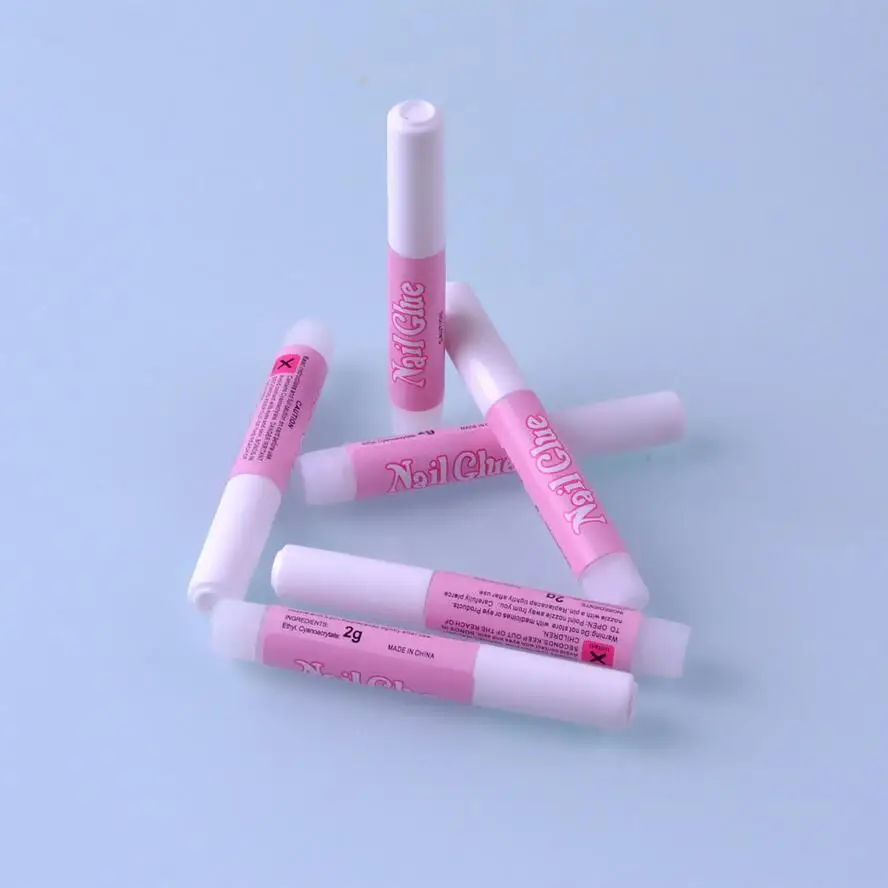 10 bottle Mini Beauty Nail Glue False Art Decorate Tips Acrylic Glue