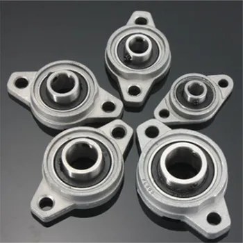 

Brand New 8/10/12/15/17mm Bore Diameter Zinc Alloy Pillow Block Flange Bearing KFL Series Hot Sale