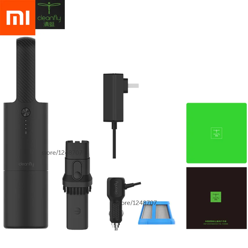 

Xiaomi Mijia Cleanfly Car Dust Cleaner Coclean Mini Portable Wireless Mi Fast Charge Two Types for Home Use and Car Cleaning